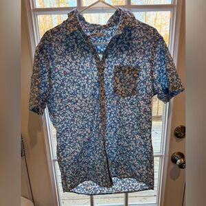 Sonoma’s Floral Blue Men's Shirt